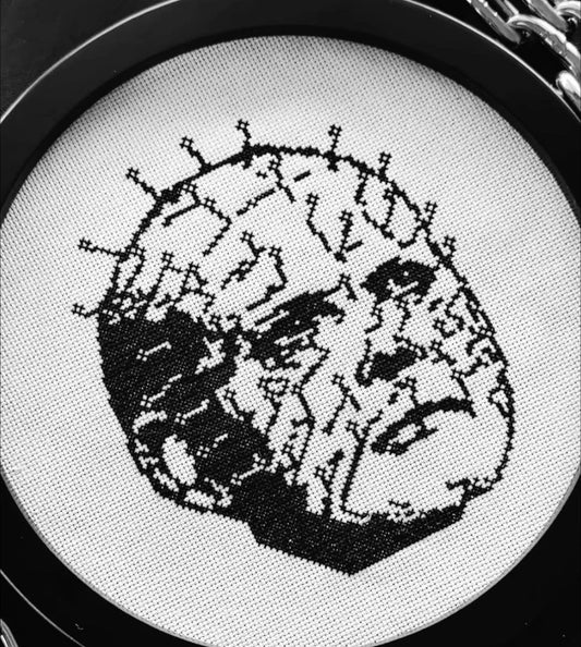 Hellraiser embroidery 10"